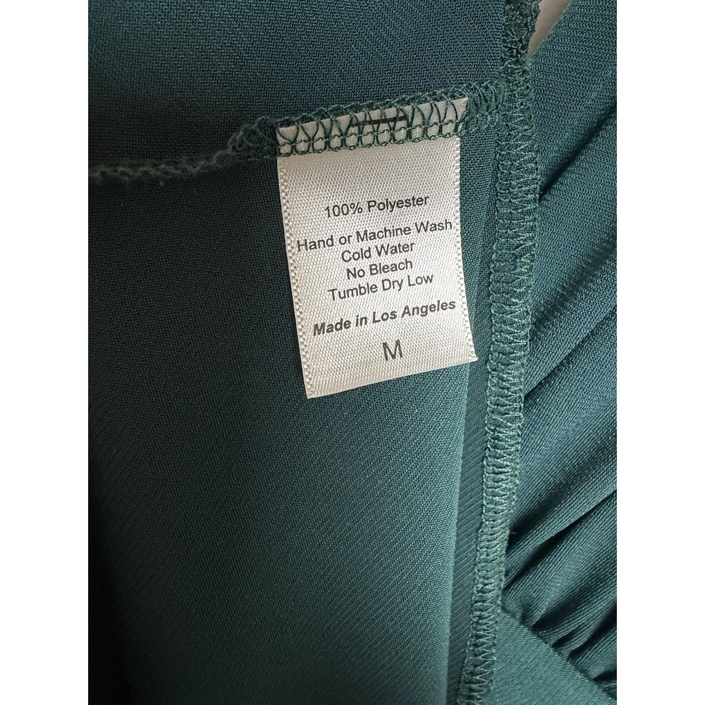 Lucy‎ In The Sky Fit & Flare Dress Dark Green Size Medium - Picture 4 of 5